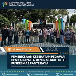 Pemeriksaan Kesehatan Pegawai Bps Kabupaten Bener Meriah