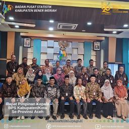 Leadership Meeting of Heads of Regency/City BPS throughout Aceh Province