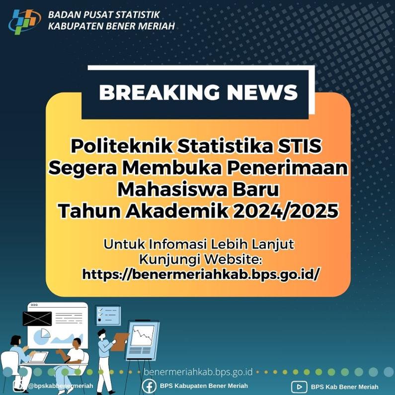 STIS Statistics Polytechnic will soon open new student admissions for FY 2024/2025