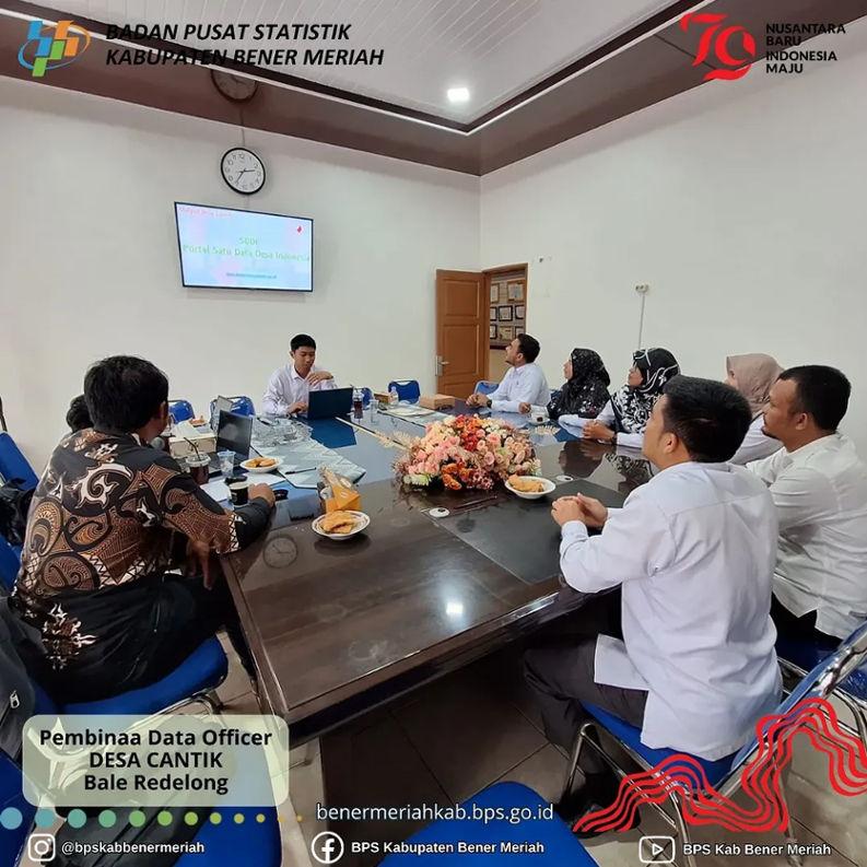 Development of Data Officers for Cantik Village, Bale Redelong Village