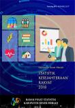 Statistik Kesejahteraan Rakyat Kabupaten Bener Meriah 2018