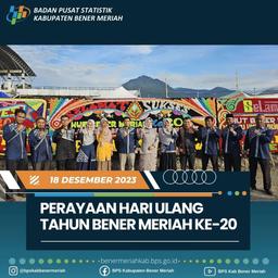 Bener Meriah Regency's 20th Anniversary Celebration