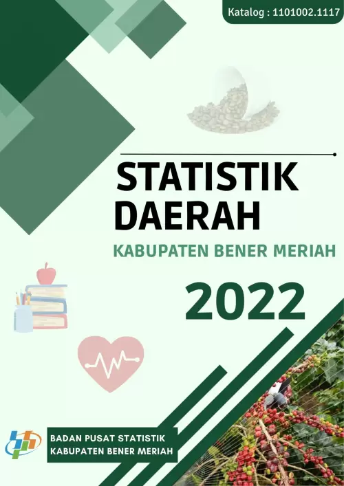 Statistik Daerah Kabupaten Bener Meriah 2022